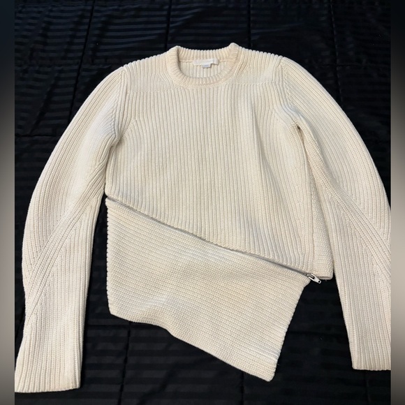 Alexander Wang Sweaters - Alexander Wang Asymmetrical Cream Sweater